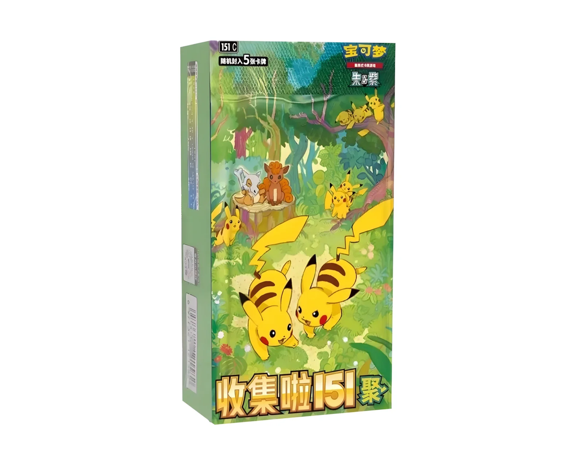1x Collect 151 Gathering Slim (Kinesisk) Booster Box
